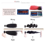 Beaudiva Brazilian Weave (3 Straight Bundles)