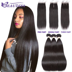 Beaudiva Brazilian Weave (3 Straight Bundles)
